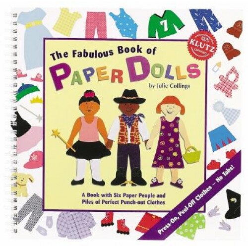 Fabulous Book of Paper Dolls [With Paper People, Background Spreads, Etc.], Julie Collins-Rousseau