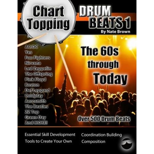 Chart-Topping Drum Beats: The 60s Through Today, Nate Brown (Author)
