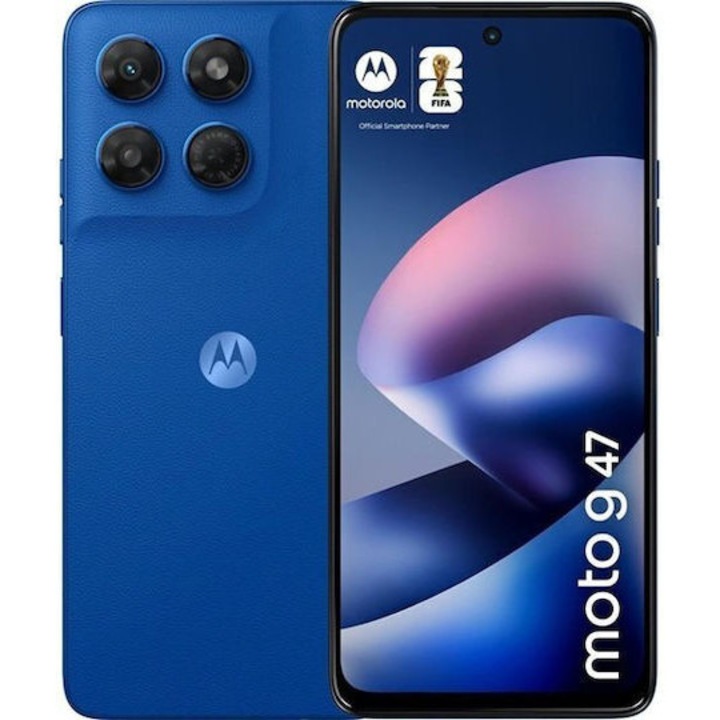 Motorola Moto G47 mobiltelefon, 128GB, 8GB RAM, 5G, Kék