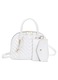 Geanta dama YANYXR piele colorata 21x15x8cm set 2 piese