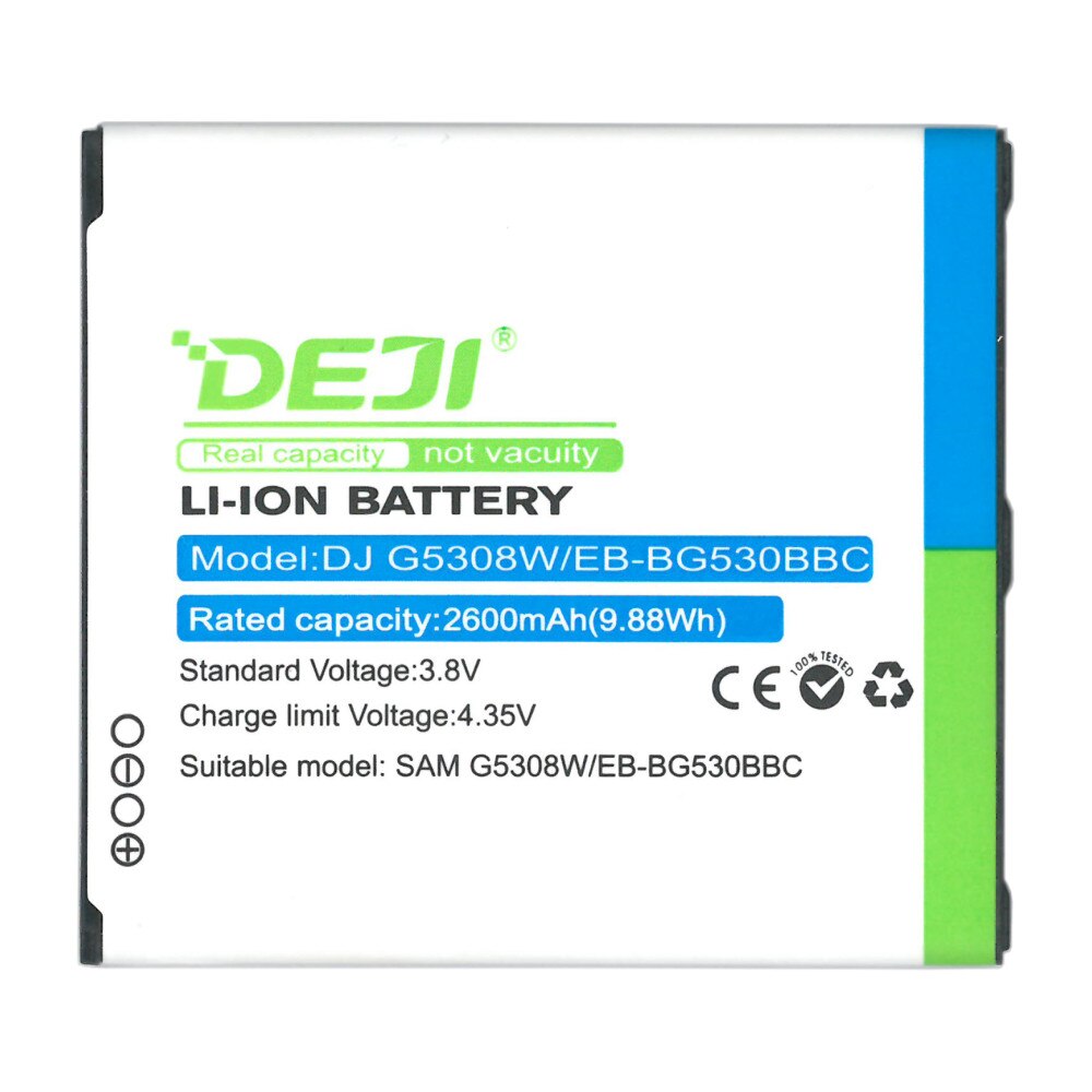 Acumulator Deji pentru Samsung Galaxy J5, 2600mAh, alb