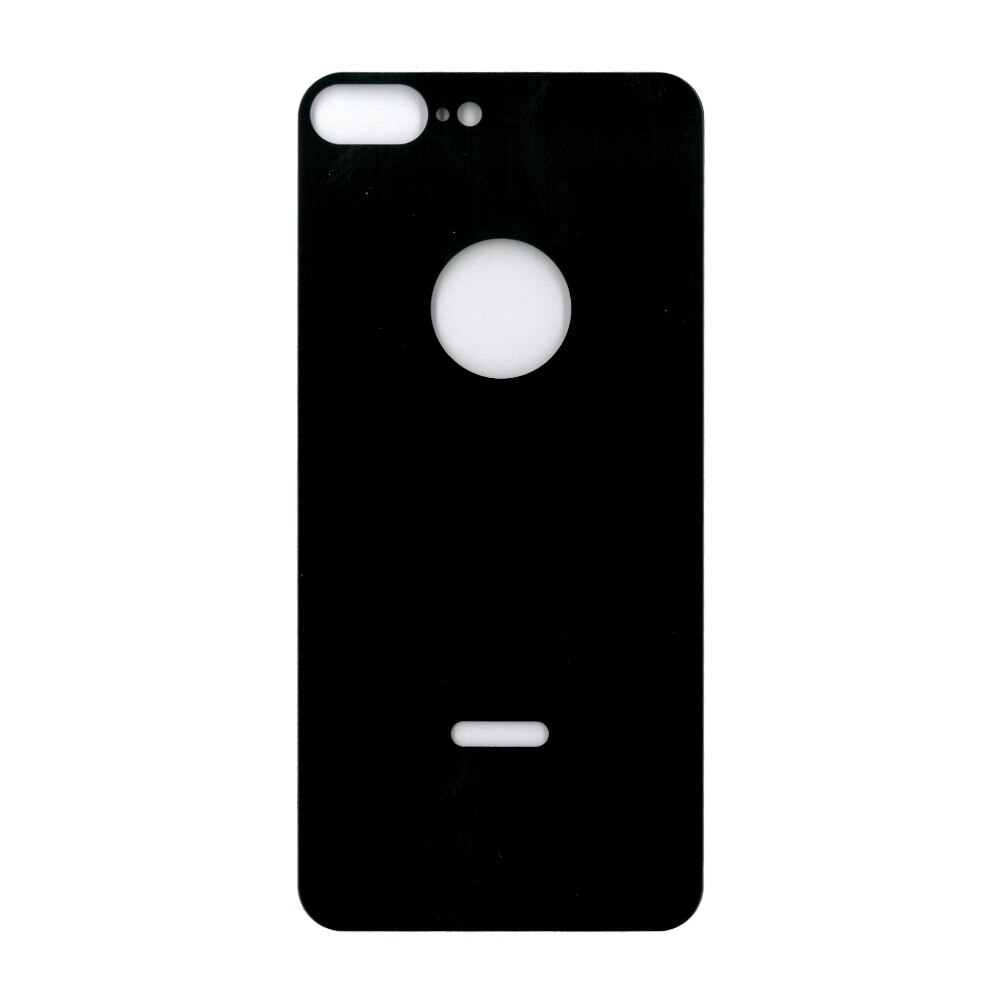 Folie din sticla spate 3D Eurocell pentru iPhone 8 Plus, negru
