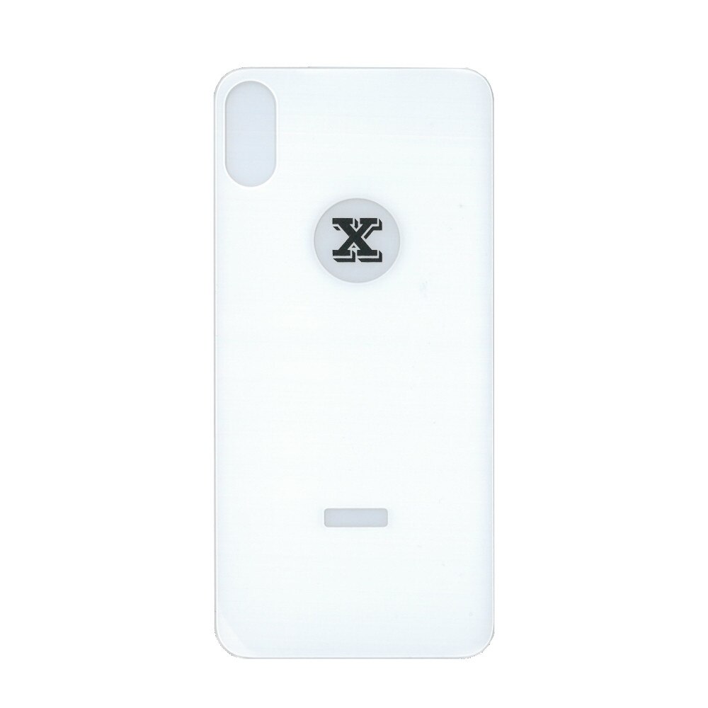 Folie din sticla spate 3D Eurocell pentru iPhone X , alb