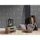 Tapet AS CREATION, model BAROC, gri, lavabil, vlies