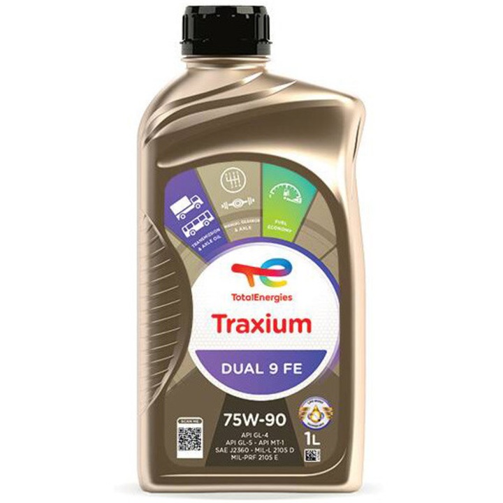 Ulei cutie viteze TOTAL TRAXIUM DUAL 9 FE 75W90 1L