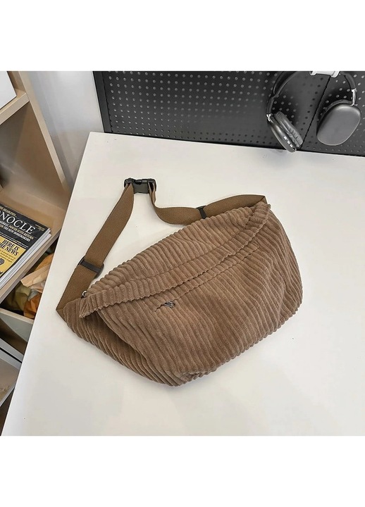 Geanta crossbody YANYXR, capacitate mare, portabila, negru, ajustabil