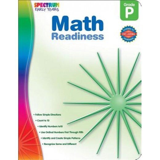 Math Readiness, Preschool, Spectrum (Manufactured by)