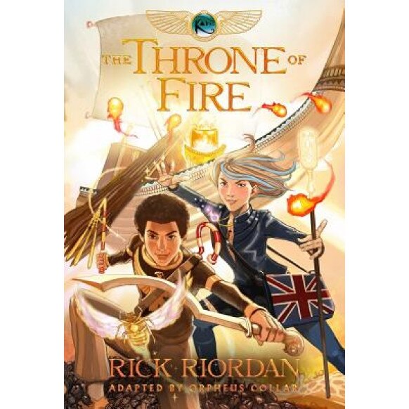 Kane Chronicles, The, Book Two the Throne of Fire: The Graphic Novel, Orpheus Collar (Author)