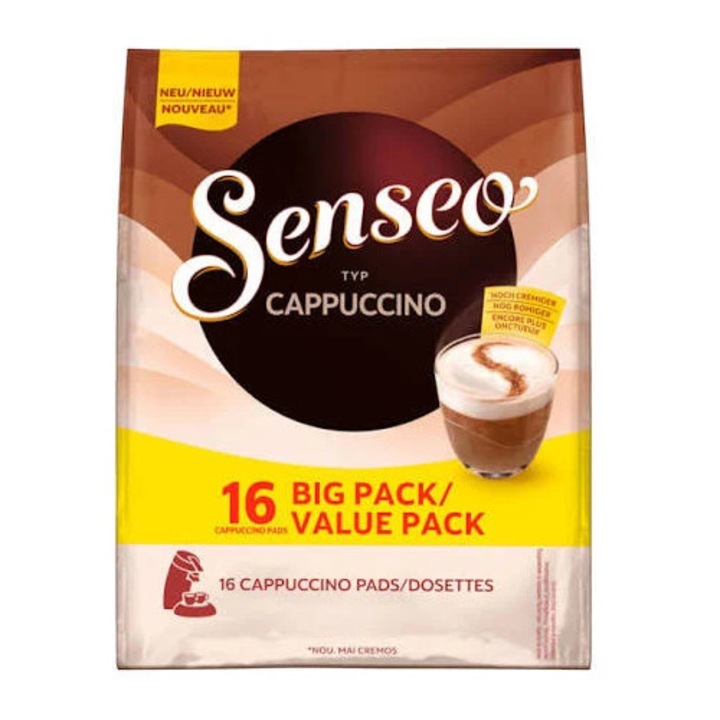 16 paduri Senseo Cappucino