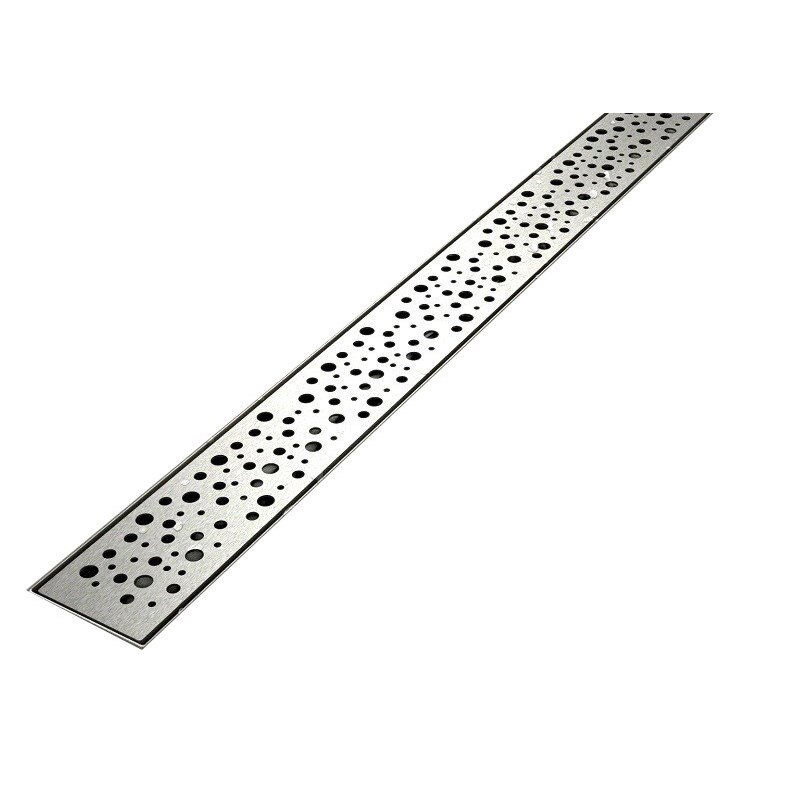 Rigola scurgere dus, Bubble, 100 cm, completa, inox inoxidabil