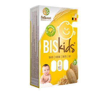 Biscuiti cu ovaz ecologici pentru copii 150 gr Belkorn Biscuiti cu ovaz ecologici pentru copii 150 gr Belkorn