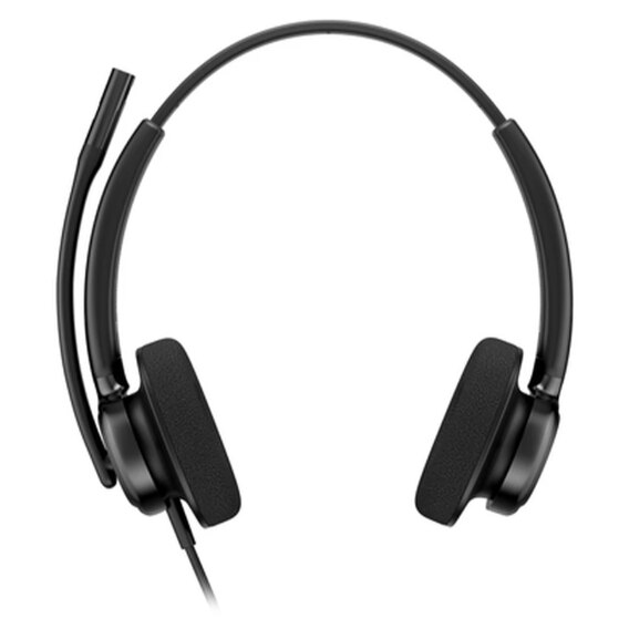 Casti Head-band HP Mission 425, Wired, noise-canceling, negru