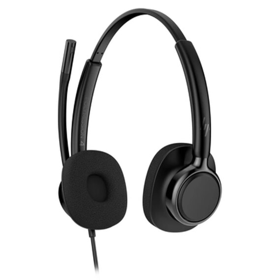 Casti Head-band HP Mission 425, Wired, noise-canceling, negru