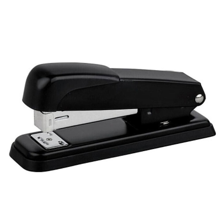 Capsator metalic birou ergonomic, 20 coli, negru
