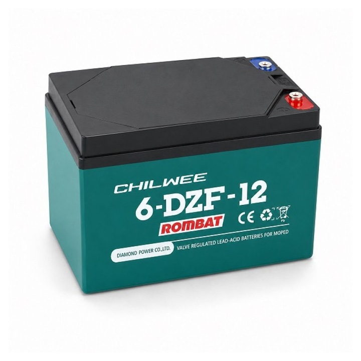 Baterie Scuter, Triciclu, Biciclete Electrice 12V 12Ah 6-DZF-12 Chilwee