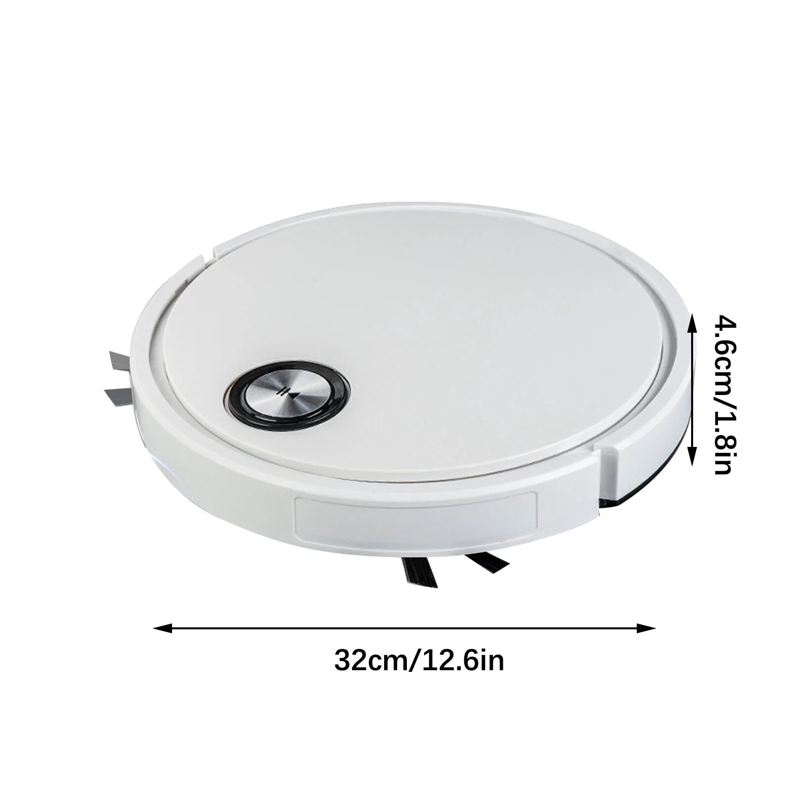 Aspirator robot YANYXR, 3 in 1, 6 moduri, rezervor apa, 32x32x5.5cm