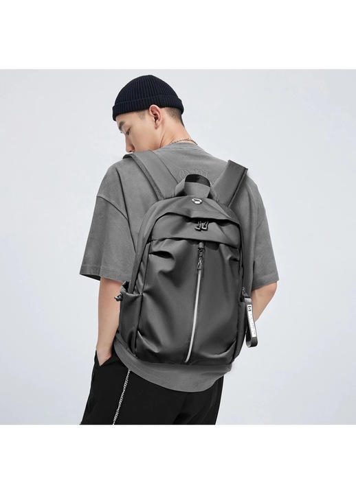 YANYXR unisex laptop hátizsák, nagy kapacitású, sötétszürke, 45x30x16cm
