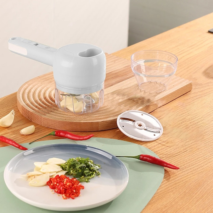 Set tocator electric portabil 3 in 1 YANYXR, verde-galben-alb, 20.5x9.5x8cm