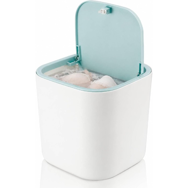 Masina de spalat portabila, 3.8L, USB, compacta, alb, 3.8L