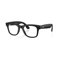 Ochelari Smart Ray-Ban META Wayfarer Gen 2, marime 53-22, Wi-Fi 6, Bluetooth, Aparat foto 12MP cu filmare 3K vertical, Asistent vocal, Microfon, Difuzoare, 32GB Flash, Lentile Transparente, rama Negru mat