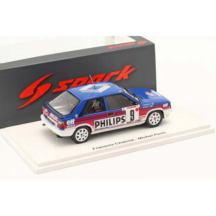 Renault 11 Turbo Spark modell 1:43 fehér 1987