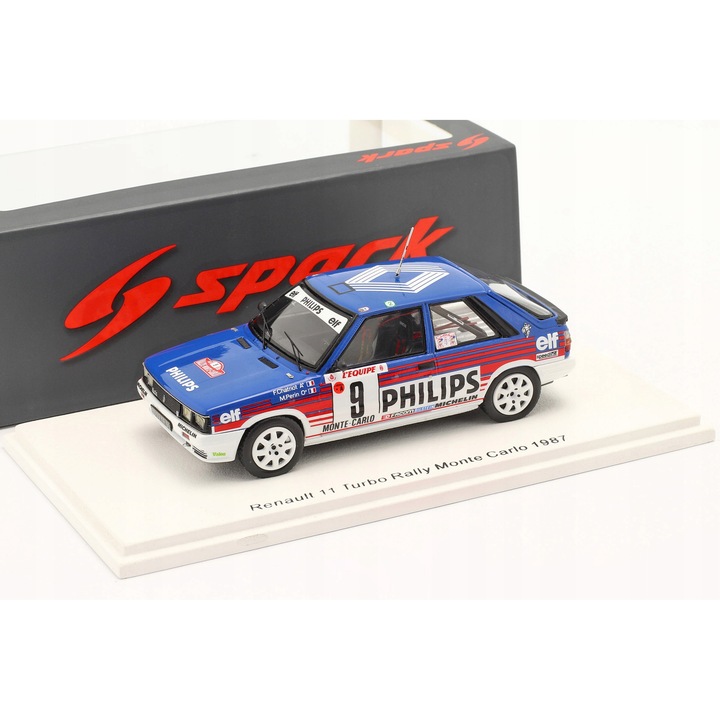 Renault 11 Turbo Spark modell 1:43 fehér 1987