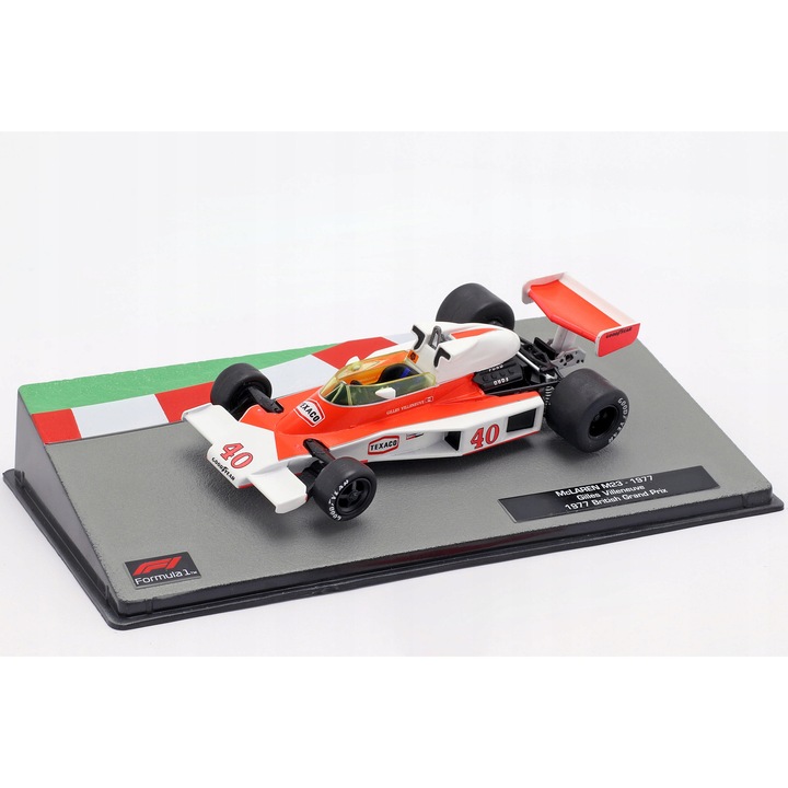 Modell fém McLaren M23 Altaya 1:43, 1977, fehér