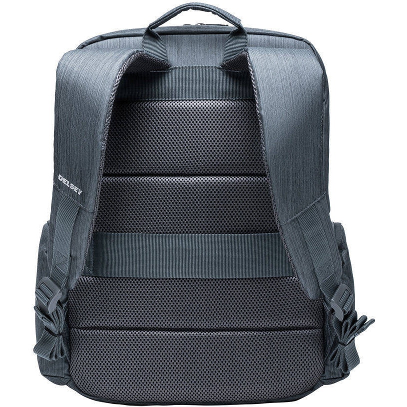 Rucsac laptop Delsey Clair gri 43x34x15cm 22L