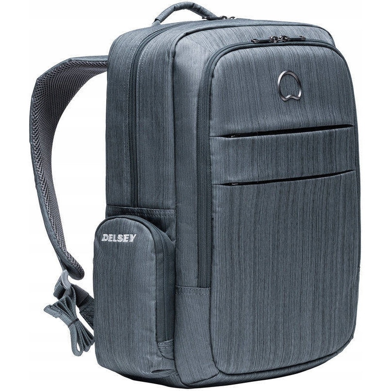 Rucsac laptop Delsey Clair gri 43x34x15cm 22L