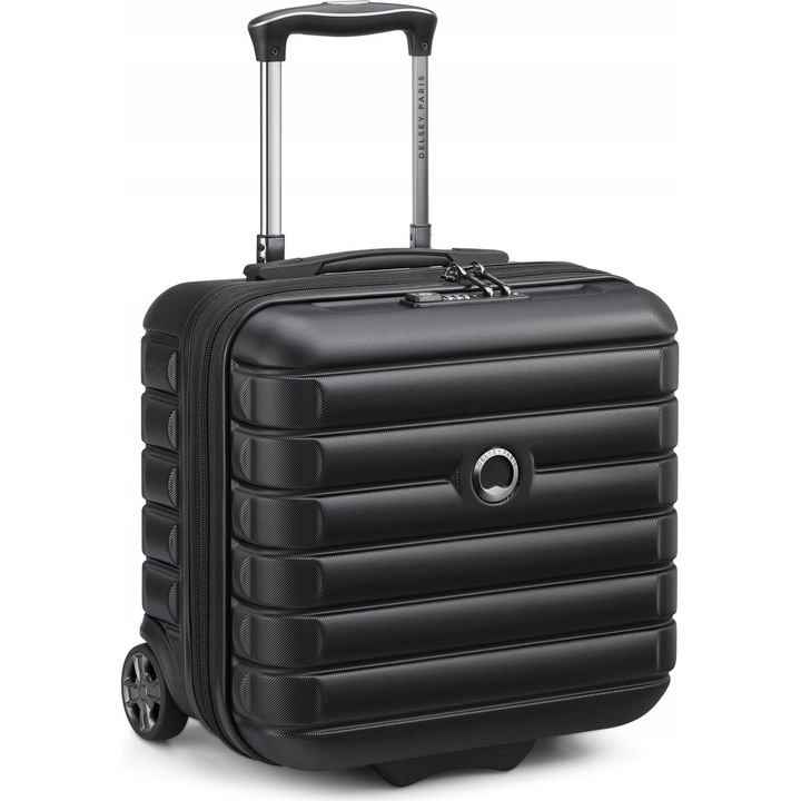 Куфар Delsey Shadow 5.0 черен 38x37x24/27см 2 колела
