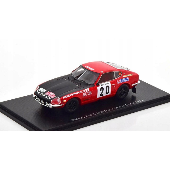 Modellautó SPARK Datsun 240Z 1:43 fehér 1972