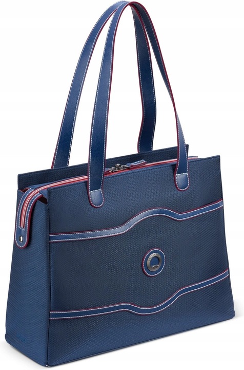 Дамска чанта Delsey Chatelet Air 2.0 синя 30.5x41x15.5cm