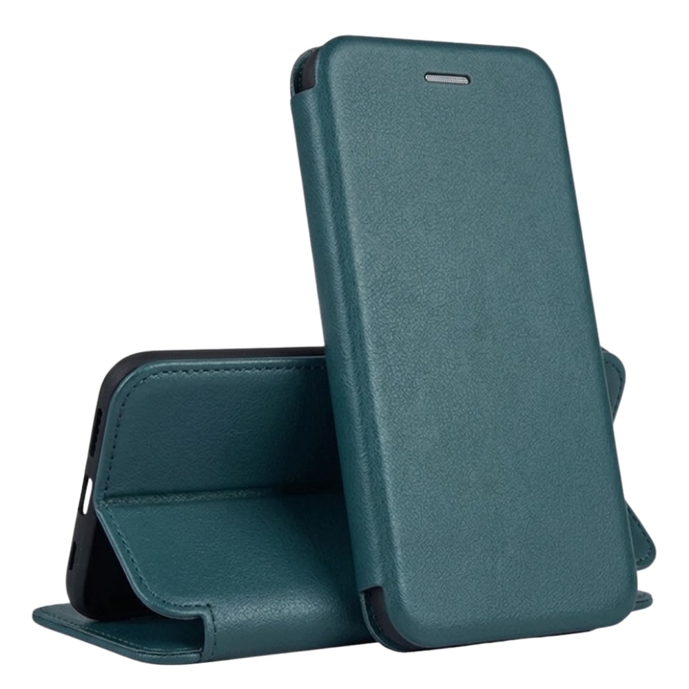 Husa pentru Samsung Galaxy A52s 5G, Premium Flip Book Wallet, Inchidere Magnetica, Suport Card si Stand, Protectie 360 Completa, ProBook, Verde