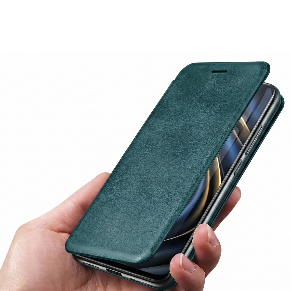 Husa pentru Samsung Galaxy A52s 5G, Premium Flip Book Wallet, Inchidere Magnetica, Suport Card si Stand, Protectie 360 Completa, ProBook, Verde