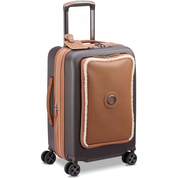 Кабинен куфар Delsey Chatelet Air 2.0 кафяв 55x35x23/26см 40/46л 3.5кг