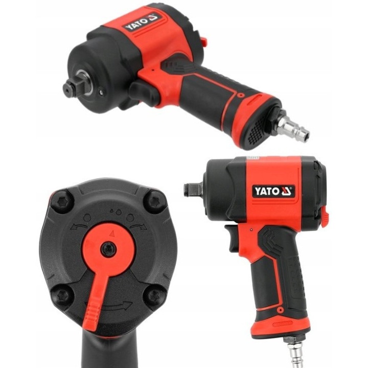 Yato YT-09516 légkulcs, 1/2", 137x1,3kg, kompozit, 1100Nm
