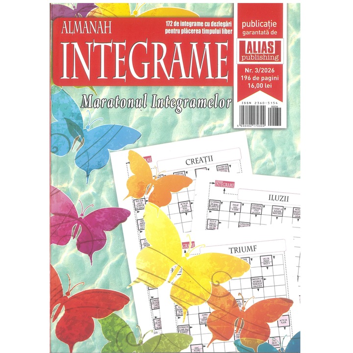 Almanah de integrame Flacara numarul 3/2026 - maratonul integramelor