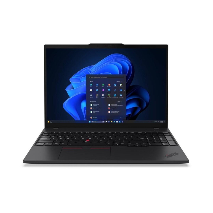 Laptop Lenovo ThinkPad T16 Gen 4 Intel Core Ultra 5 225U 16inch WUXGA 16GB 512GB SSD Wi-Fi 6E Windows 11 Pro English Black