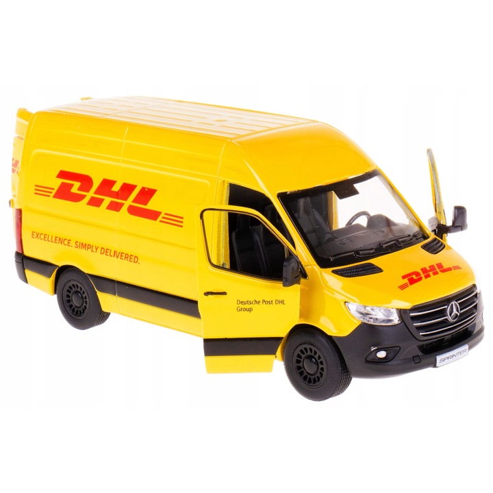 Mercedes-Benz Sprinter DHL modell 1/48 doboz nélkül