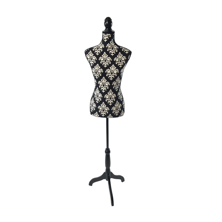 Forma de rochie reglabila pentru croitorie cu design baroc decorativ