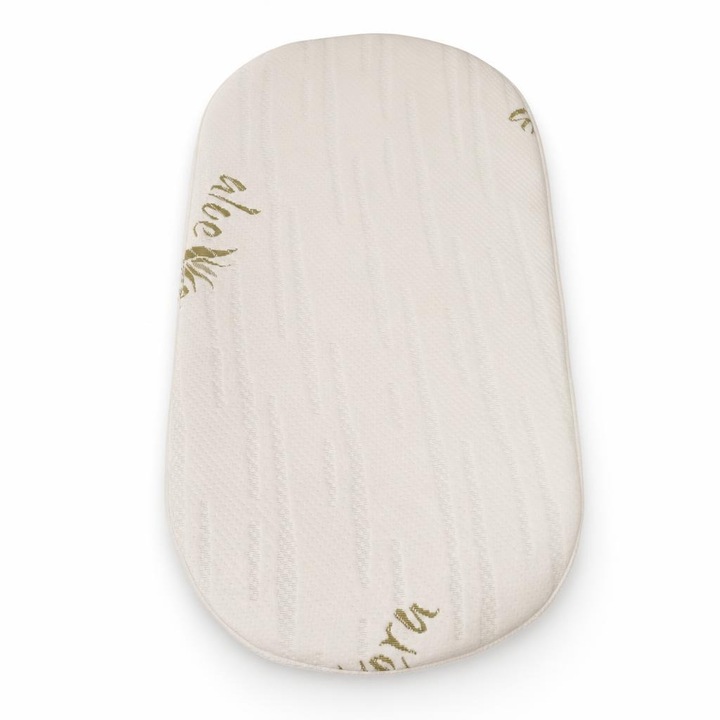 Saltea DualNest 74x28x8 Cm in 3 straturi Pentru Cos/landou Bebe, Husa Jacquard Deluxe - ASC6427968009434