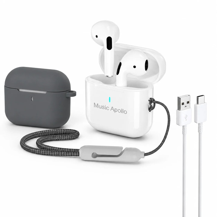 Casti over-ear JBL Tune 730BT, Pure Bass Sound, Bluetooth 6.0, Conectare Multi-Point, Redare pana la 76 h, Bej