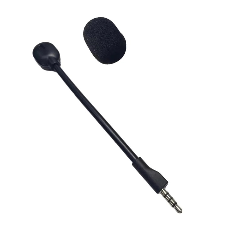 YANYXR csere mikrofon Arctis1 fejhallgatóhoz, fekete, 14cm