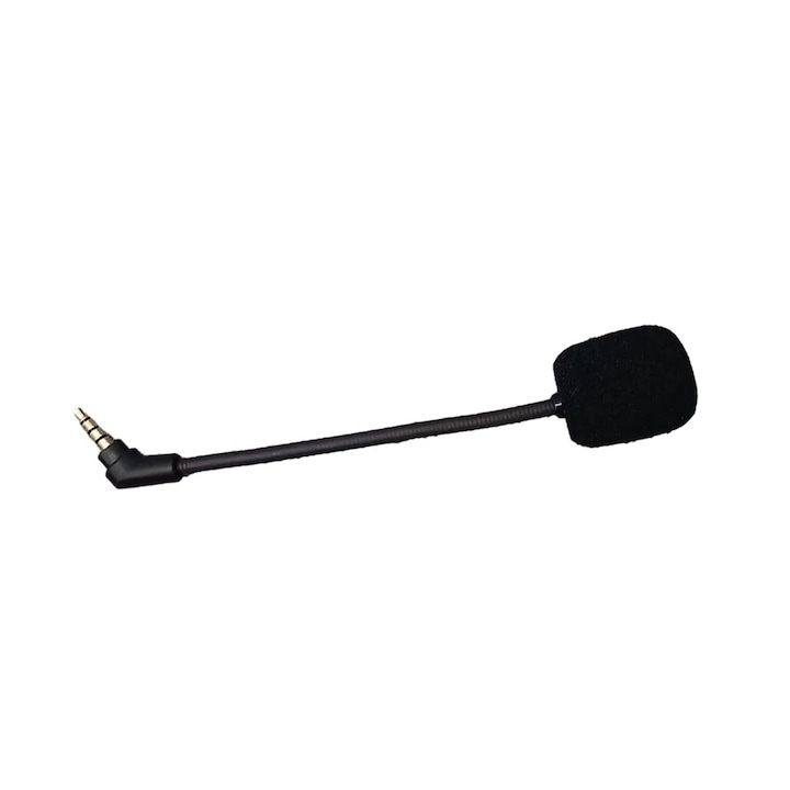 YANYXR csere mikrofon Cloud Flight S fejhallgatóhoz, fekete, 15cm