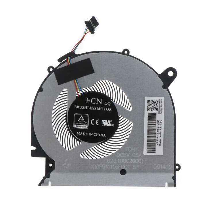 YANYXR CPU hűtőventilátor fém 5V 0.5A 4Pin