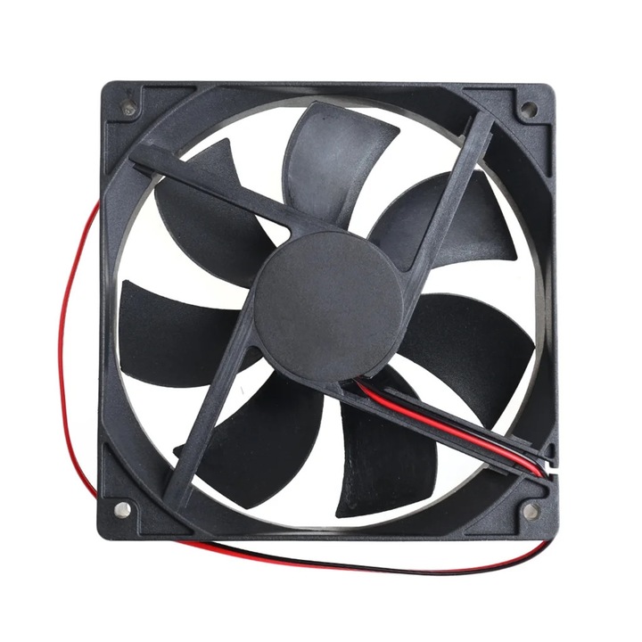 YANYXR PC ventilátor 120x120x25mm fekete 12V 2 tűs hidraulikus