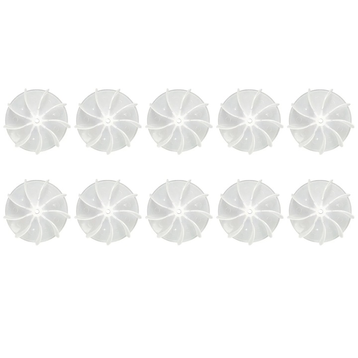 Set 10 pale ventilator plastic YANYXR 6.3x6.3x3cm