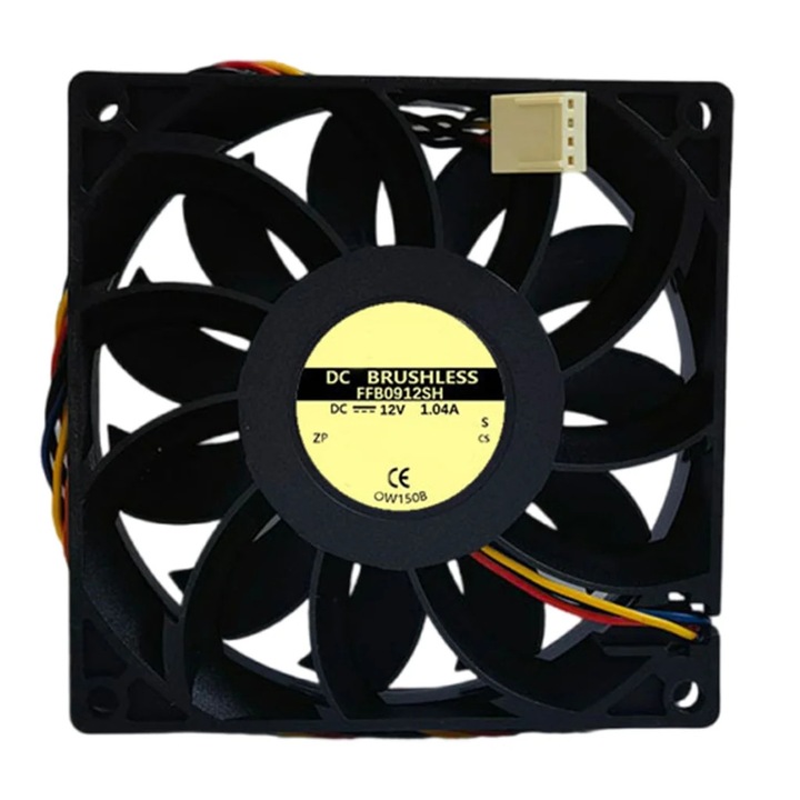 YANYXR FFB0912SH PC ventilátor 92x92x25mm 12V 4100RPM 50dba