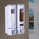 Dozator sapun lichid suspendat YANYXR, alb, 6.8x22cm