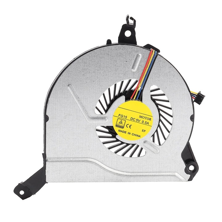Ventilátor laptop hűtéshez YANYXR alumínium műanyag 4 tűs 15x15cm